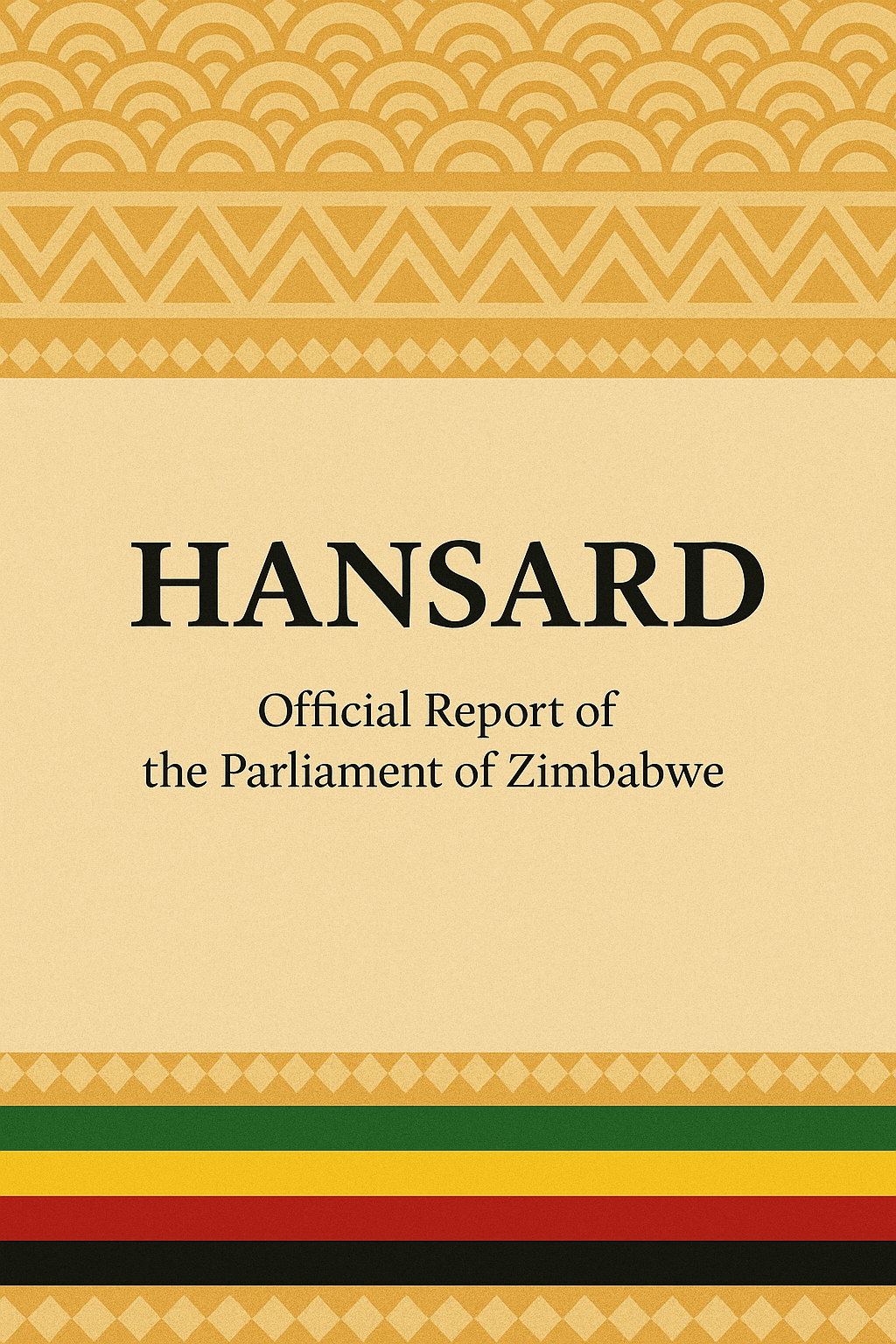 Hansard cover